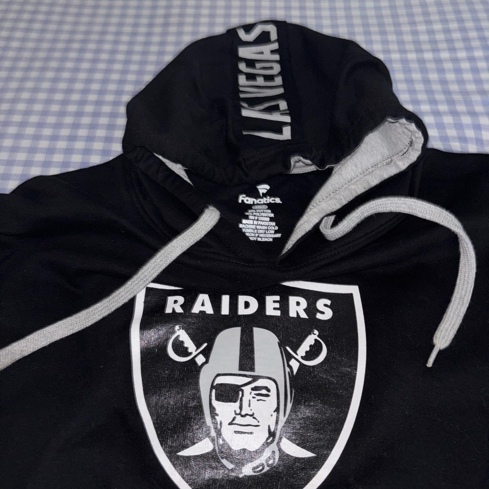 Fanatics Raiders Black Hoodie